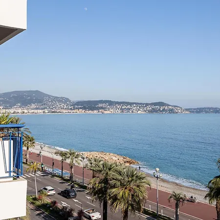 Apartment Sea View - 2 Bdr Promenade Des Nice