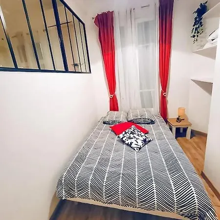 Studio T1 Centre - Ideal Couple & Amis - Confort - Wifi - Calme - Climatisation - Coin Terrasse * Nice