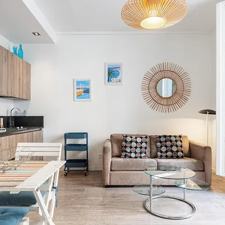 Large Terrace 1 Bdr Near Garibaldi Square Nice