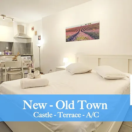 Apartment Le Chateau 4 Pers Ac Wifi Vecchia Nice