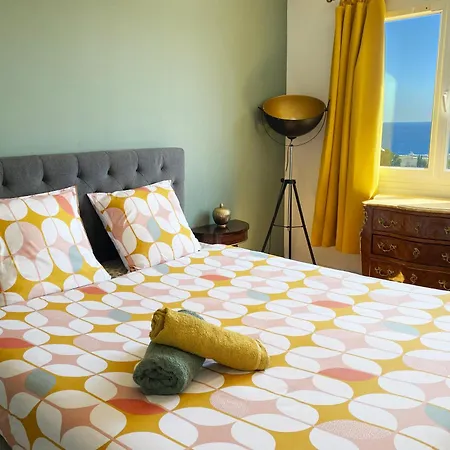 Apartment Panoramic Sea View - Air-conditioning - Balcony - Tramway - 2 Bedrooms - Wifi - Fully Equipped Kitchen *