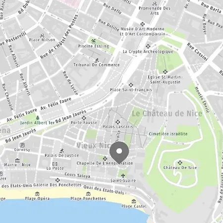 Riviera - Sea View - Amazing Large 3 Bedrooms With Sea View Ac - Old Town- Promenade Des Appartamento