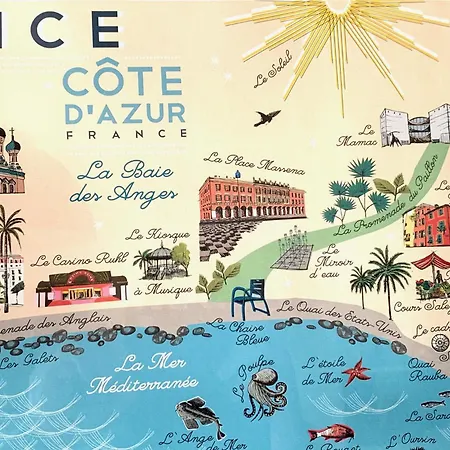 Riviera Nice: Old Town With Sea View * Nice