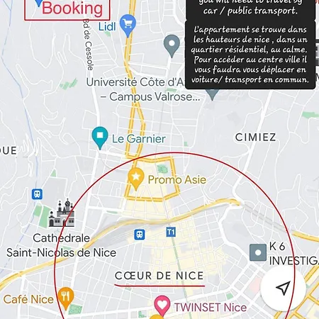 D Avec Clim Terrasse Et Petit Dejeuner Hauteurs De Homestay Nice
