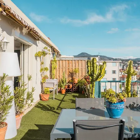Magnifique Toit Terrasse 2 Centre Apartment *