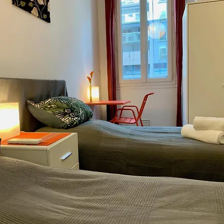 Riviera - Maison Du Grand Sud - Confortable Petit 3 Pieces - Promenade Des Apartment Nice