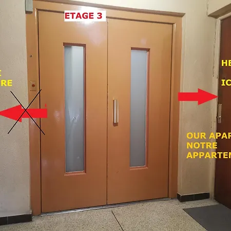 The Nice: Cozy 3-room Airport Getaway Apartment Nice