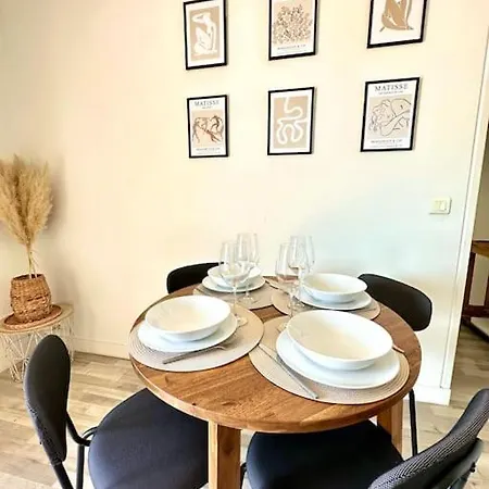 Joli 2 Pieces - Proche Aeroport - Terrasse Vue Apartment *