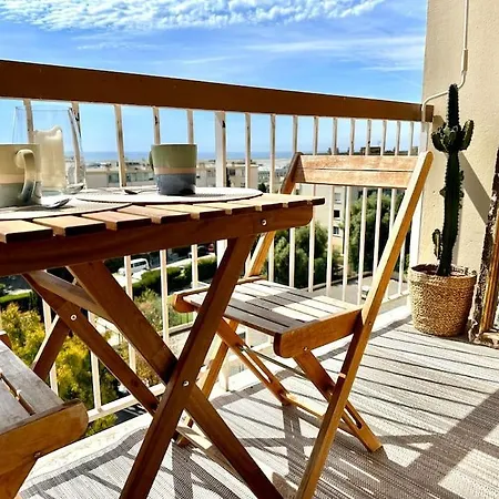 Joli 2 Pieces - Proche Aeroport - Terrasse Vue Apartment Nice