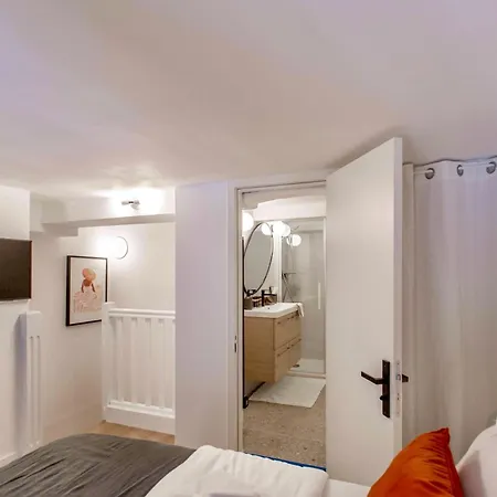 Suede Promenade Duplex At 1 Min From The Sea 2 Bathrooms *