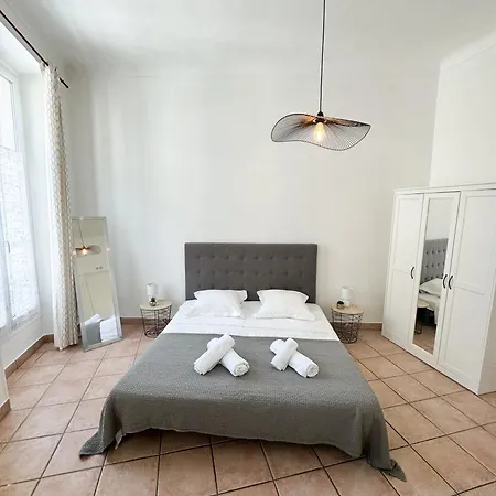 L'echappee De Riviera I Centre-ville I Climatise I Proche Gare Et I Ideal Couple Et Famille Apartment Nice