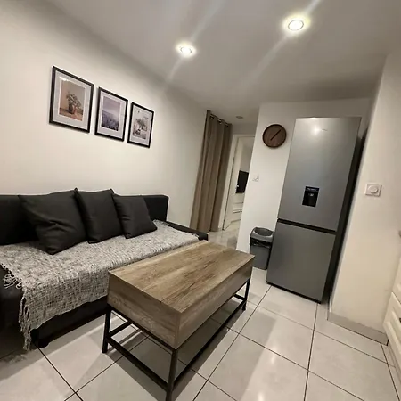 Apartamento Jolie Proche Et Aeroport Salon Avec Cuisine Nice
