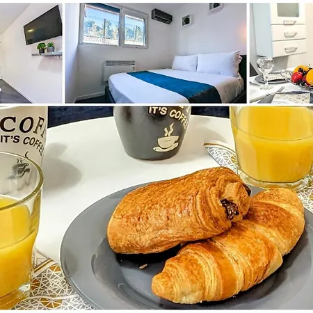 1 Min To The - Kitchen - Tramway - Air Conditioner - Wifi - Promenade Des Apartment *