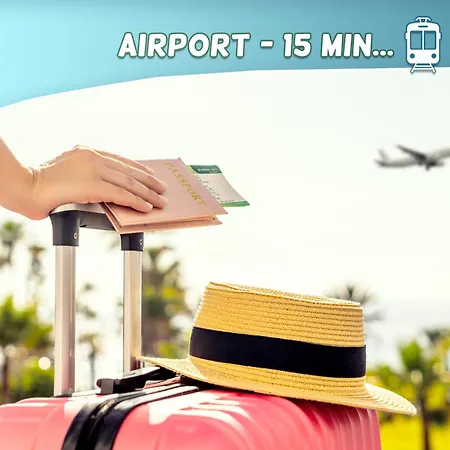 1 Min To The - Kitchen - Tramway - Air Conditioner - Wifi - Promenade Des * Nice