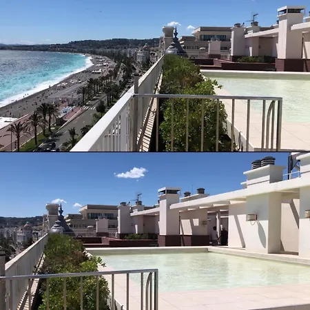 With Terrace & Rooftop Pool In Promenade Des Guest house