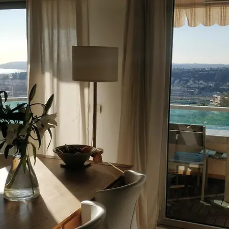 Chez Gael, Vue Mer, Piscine, 3chb Apartment Nice