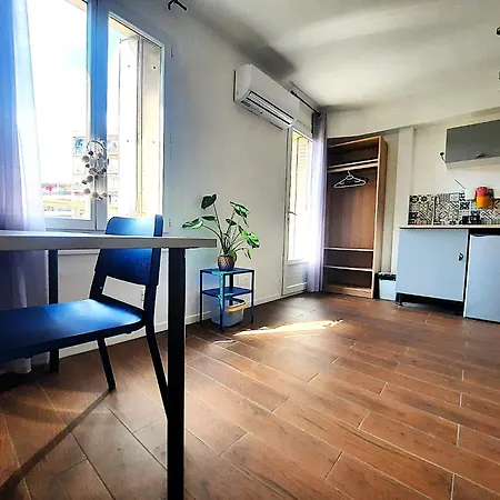 La 2, Climatisee Ac, Calme, Cuisine Privee Homestay Nice