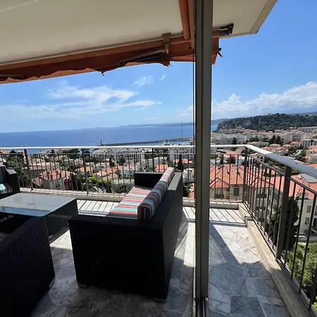 דירה Riviera - Terrasse Des Agaves - Amazing Sea View Cote D'azur *