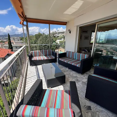 Riviera - Terrasse Des Agaves - Amazing Sea View Cote D'azur Apartment Nice