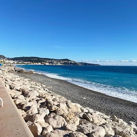 -da Zia Ro'- Promenade Des Anglais Front Beach - Air C - Free Parking *