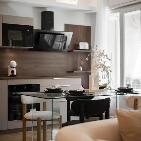 Apartment Luxueux, Spacieux Et Equipe A 5 Min Du Port Nice