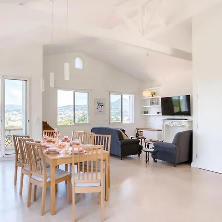#54 Sea View 4 Bdr Ac Parking 5mins To Port Bbq Villa Nice