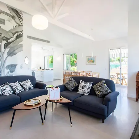 #54 Sea View 4 Bdr Ac Parking 5mins To Port Bbq Villa Nice