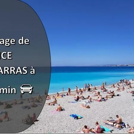 Grand Appartement, 2 Ou 3 Ou 4 Pieces, Tramway Sur Place, Proche Gare Sncf St Augustin 5 Min, Aeroport A 7 Min, Ou Allianz Riviera 10 Min, Palais Nikaia 2 Min , Supermarche Sur Place, Parking Possible Si Disponible Ou Payant A 1000 Metre Daire