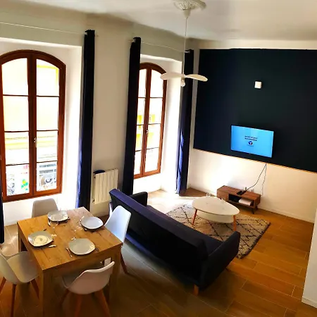 Big Flat - Le Cala - Hypercentre - 4 Chambres, 13 Personnes, Proche Gare Et Parking, Wifi, Air Conditioning L Groupe L Business L Famille Apartment *