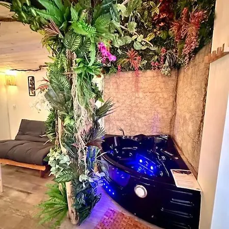 Jungle Avec Jaccuzi Au Coeur De Nice