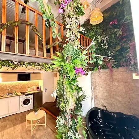 Apartment Jungle Avec Jaccuzi Au Coeur De