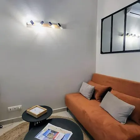 Patio D'azur- Coquet 2pers 2lits Proche Plages Appartement