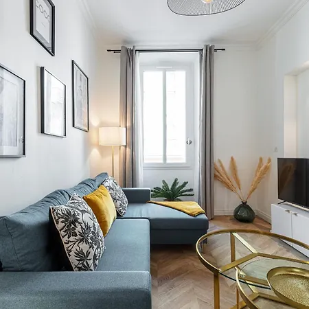 37 Massena Lot 2 - Superbe 3 Pieces - Zone Pietonne - A-c Apartment Nice