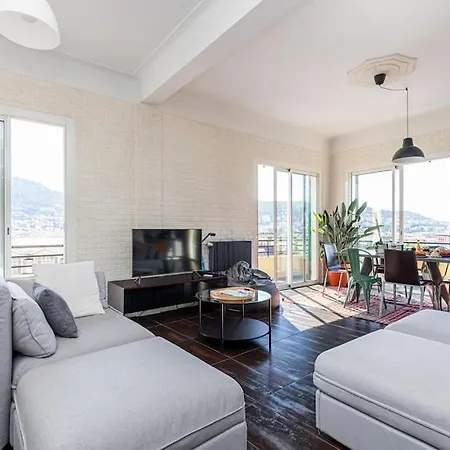 Penthouse 2bedroms 6pax- Views 45m2 Terrace Nice