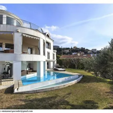 Mont Boron - - Splendide D'architecte Vue Panoramique Villa Nice
