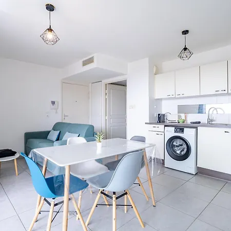 Magnifique 4 Pers,clim,parking Apartamento Niza