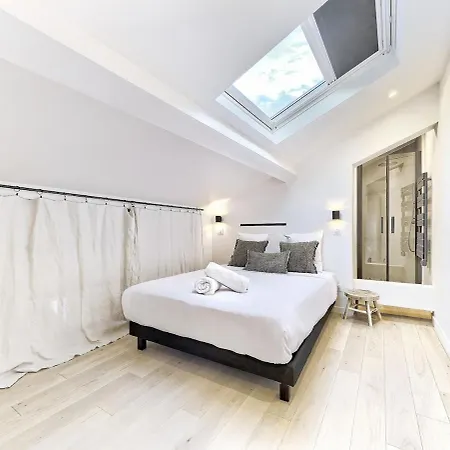 Hyper Centre-duplex De Charme- Luxe-clim Reversible- 10mn Place Massena Nice