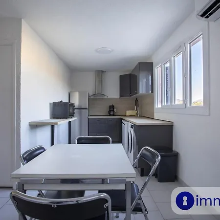 T3 Air-conditioned On One Level On The Heights Of Apartment Nice