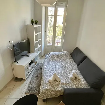 Apartment Place Grimaldi, Close To And Restaurants, With Balcony *