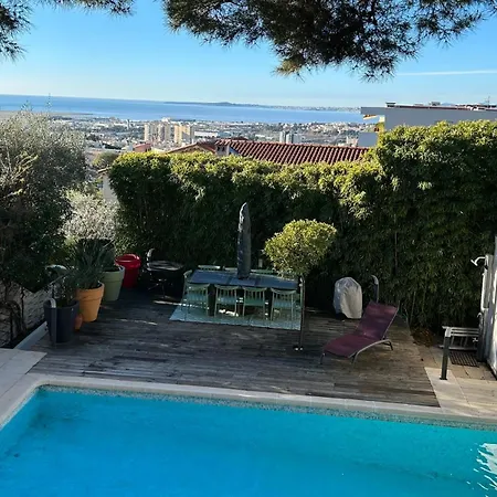 Splendide Villa/piscine Vue