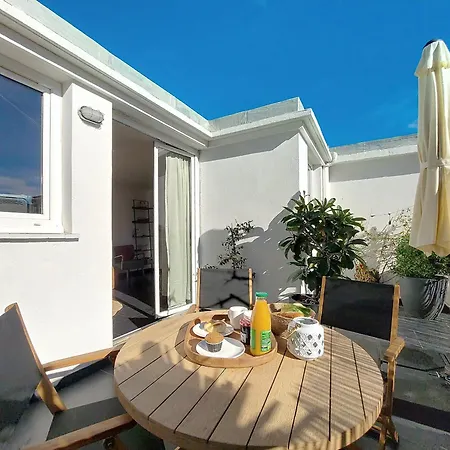 Nestor&jeeves - Terrasse Du Sud - - Terrace Apartment Nice