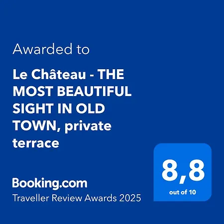 Le Chateau - The Beautiful Sight In Old Town, Private Terrace Apartment *