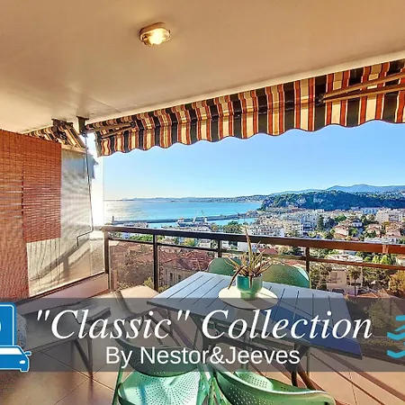 Nestor&jeeves - Panorama Azur - View Sea - Parking Nice