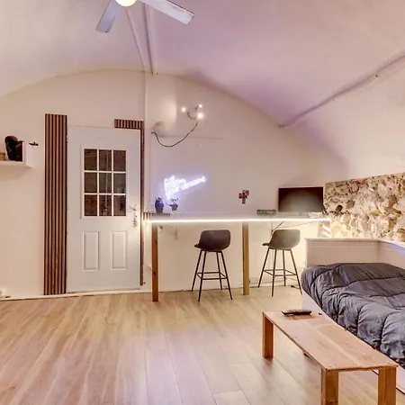 Les Palmiers 4pers Wifi Ac Apartment *