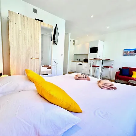 Apartment Riviera - Balcon Lenval Sea View With Ac Promenade Des