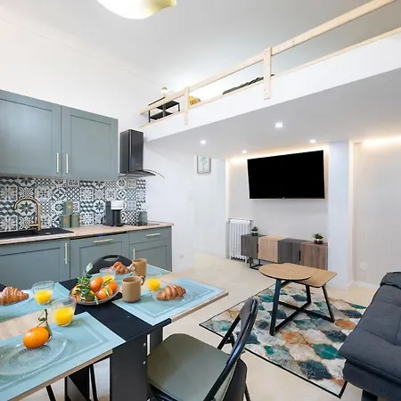 Bleu Rivage - Magnifique 2p Au Port De - Parking Collectif, Ac, Apartment Nice