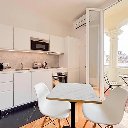 Apartment Escapade En Centre De - Wifi, Ac, 2pers Nice