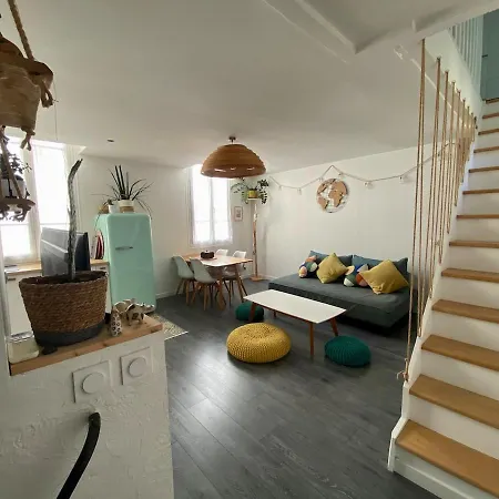 Duplex 80m2 Port De Nice, Direct Aeroport Avec Le Tram Apartment Nice