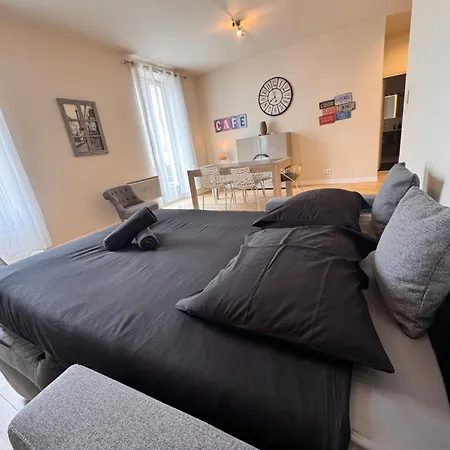 Hype-center Balcony 3br Ac Near Tram For6 Guests Apartment Nice