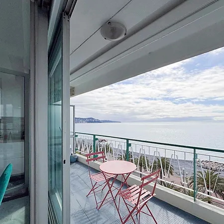 Apartment Promenade Des - Vue Mer, Ac, 2pers Nice